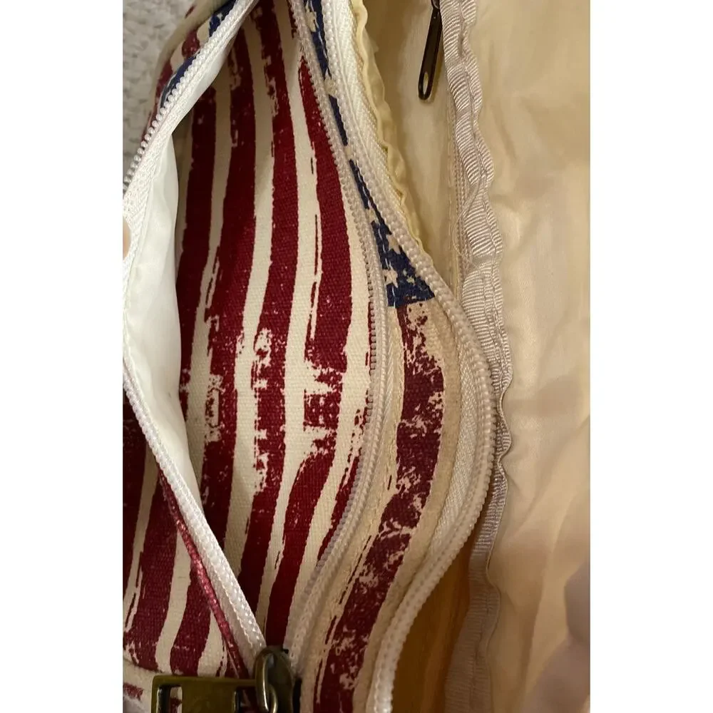 Fanny Pack Americano Flag USA Retro Unisex Casual Travel